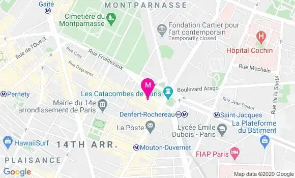 Localisation Dr Nolwenn Lucas