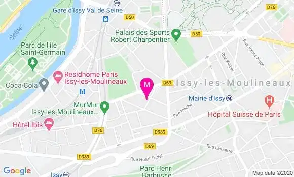 Localisation Dr Aurelie Chaudeurge
