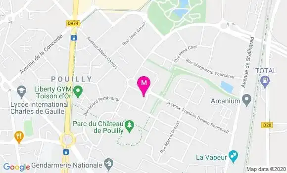 Localisation Dr Clotilde Royer