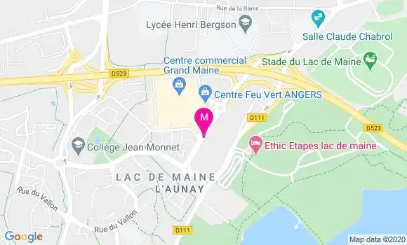 Localisation Dr Camille Maitre