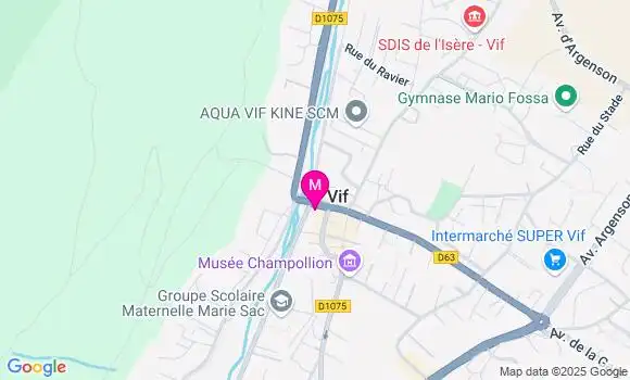 Localisation Dr Fanny Vaudaine