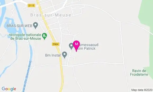 Localisation Dr Maymoun El Dakdouki