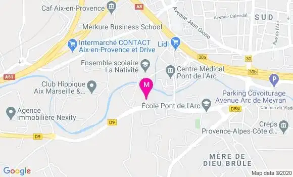 Localisation Dr Violaine Calcine