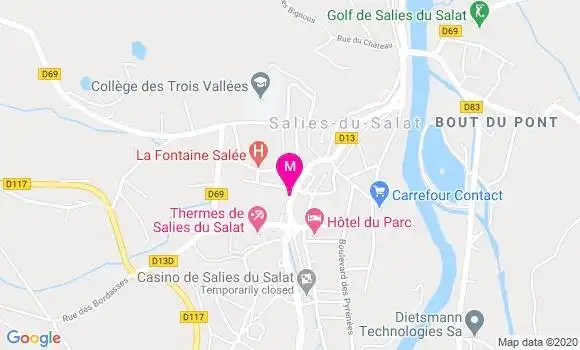Localisation Dr Caroline Bollaro