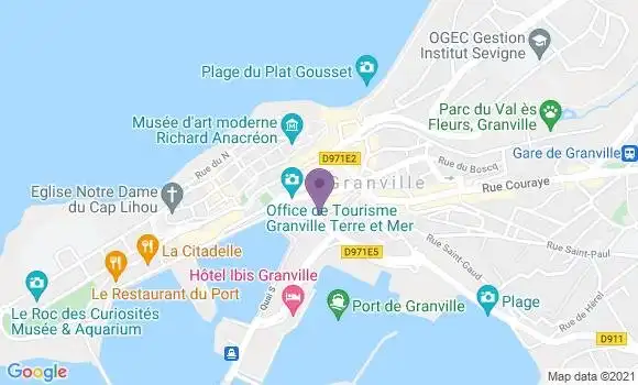 Localisation Dr Francois Le Bas