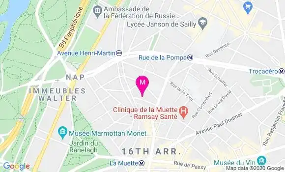 Localisation Dr Anne Laure Imbert Tarrerias