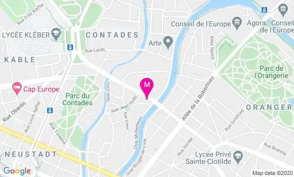 Localisation Dr Brigitte Feger Rosenstiel