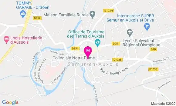 Localisation Dr Julie Perrin