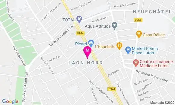 Localisation Dr Jean Francois Visseaux