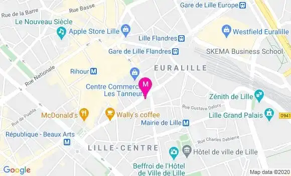 Localisation Dr Catherine Daire Herbecq