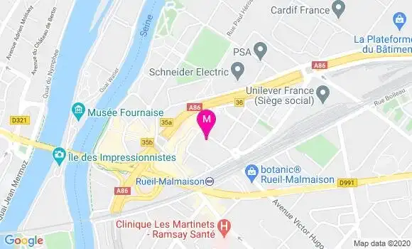 Localisation Dr Stephanie Marsan