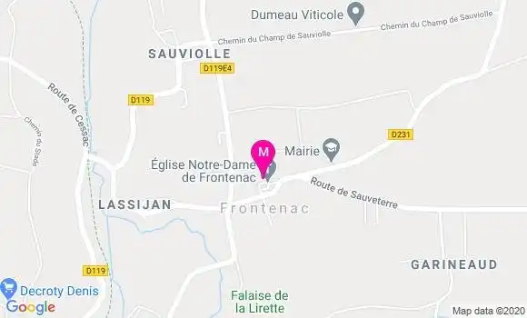 Localisation Dr Marjory Olivier