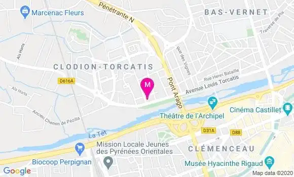 Localisation Dr Jennifer Lenormand