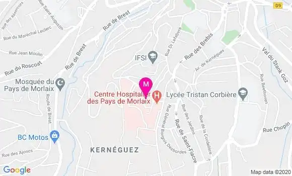 Localisation Dr Benoit Rousseau