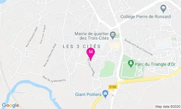 Localisation Dr Celine Brechon Giraud