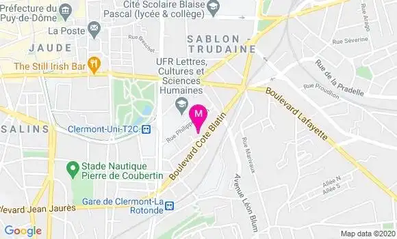 Localisation Dr Aurelie Cabaillot