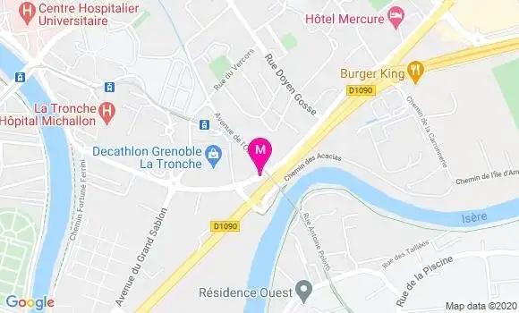 Localisation Dr Rim Somrani Chouchane