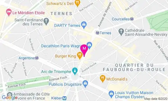 Localisation Dr Eric Mascard