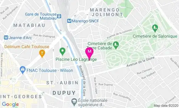 Localisation Dr Anne Robin