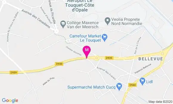 Localisation Dr Philippe Pruvost