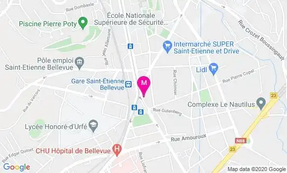 Localisation Dr Francois Debort