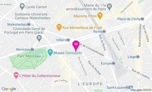Localisation Dr Elisabeth Henon