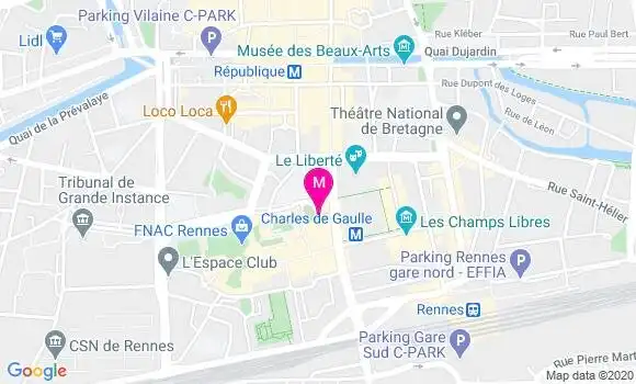 Localisation Dr Cloe Guicheteau