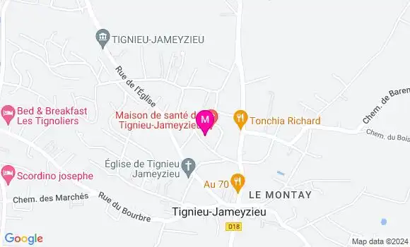 Localisation Dr Blandine Cheriere