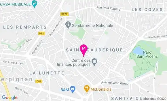 Localisation Dr Francois Lopez