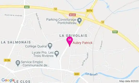 Localisation Dr Maxime Le Gall