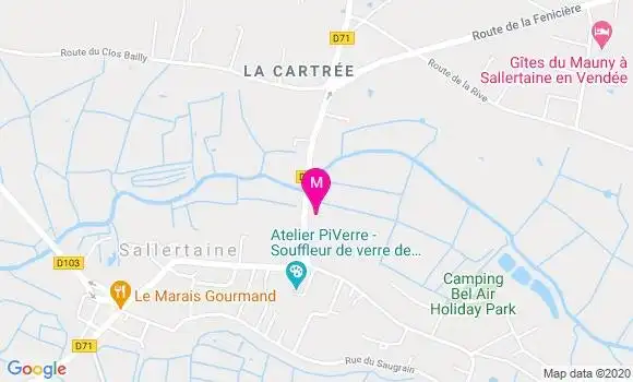 Localisation Dr Estelle Roussay