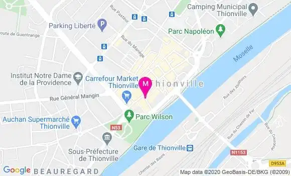 Localisation Dr Serge Parisot