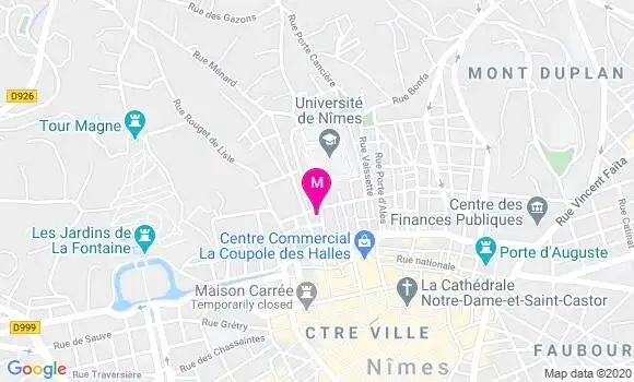 Localisation Dr Christine Arthapignet