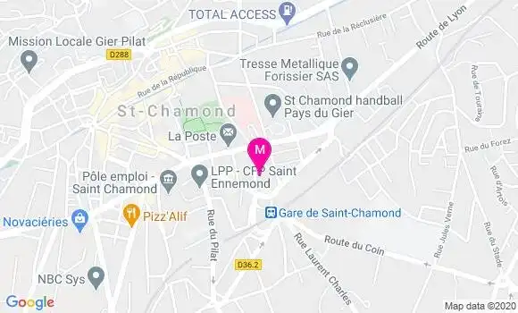 Localisation Dr Elodie Sabater