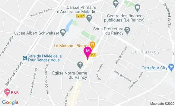 Localisation Dr Sonia Benzerti