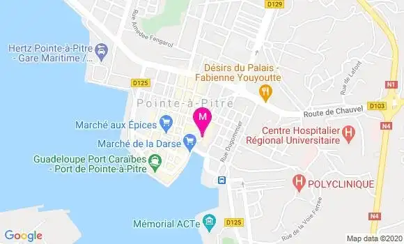 Localisation Dr Christophe Zunda