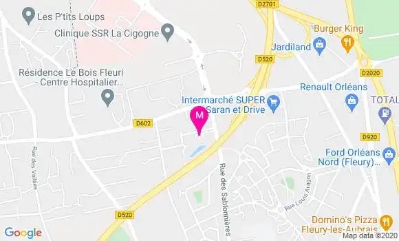 Localisation Dr Yassine Bouakaz