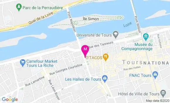 Localisation Dr Aurelie Davourie Salandre