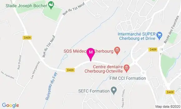 Localisation Dr Guillaume Oillic