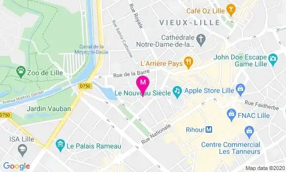 Localisation Dr Sandrine Pollet