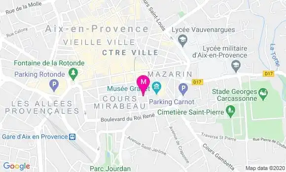 Localisation Dr Marie Pierre Bertrand