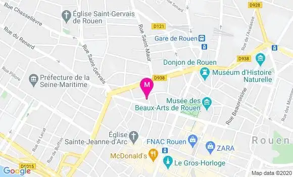 Localisation Dr Benoit Le Goff