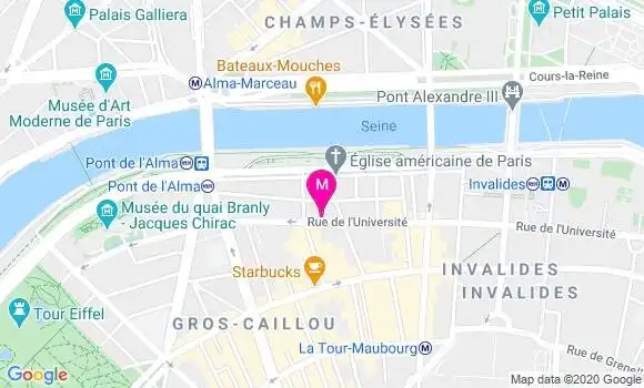 Localisation Dr Marie Audouin