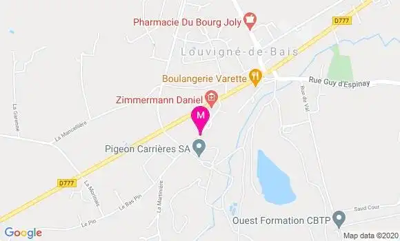Localisation Dr Pierre Emmanuel Bigotte