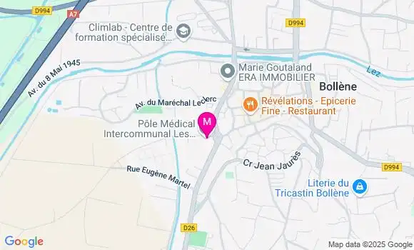 Localisation Dr Paule Kofane