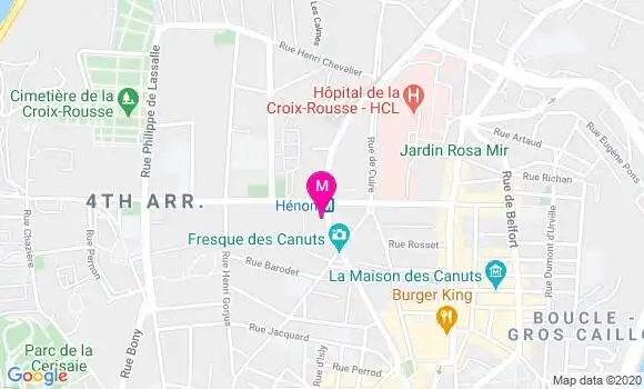 Localisation Dr Ingrid Topenot