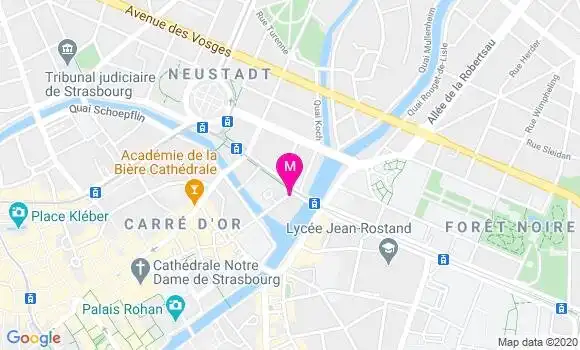 Localisation Dr Muriel Meyer