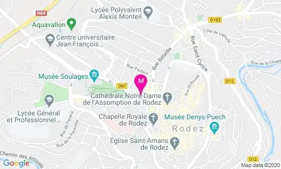 Localisation Dr Auberi Puel