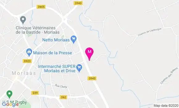 Localisation Dr Benoit Pinaud