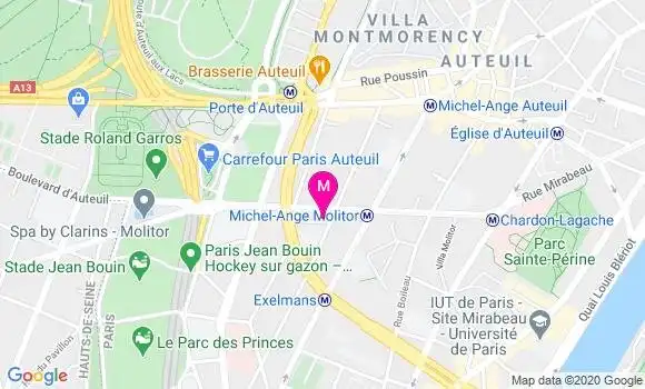Localisation Dr Nathalie Guepratte